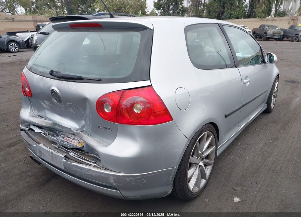 2008 VOLKSWAGEN RABBIT S VIN: WVWBB71K58W105606