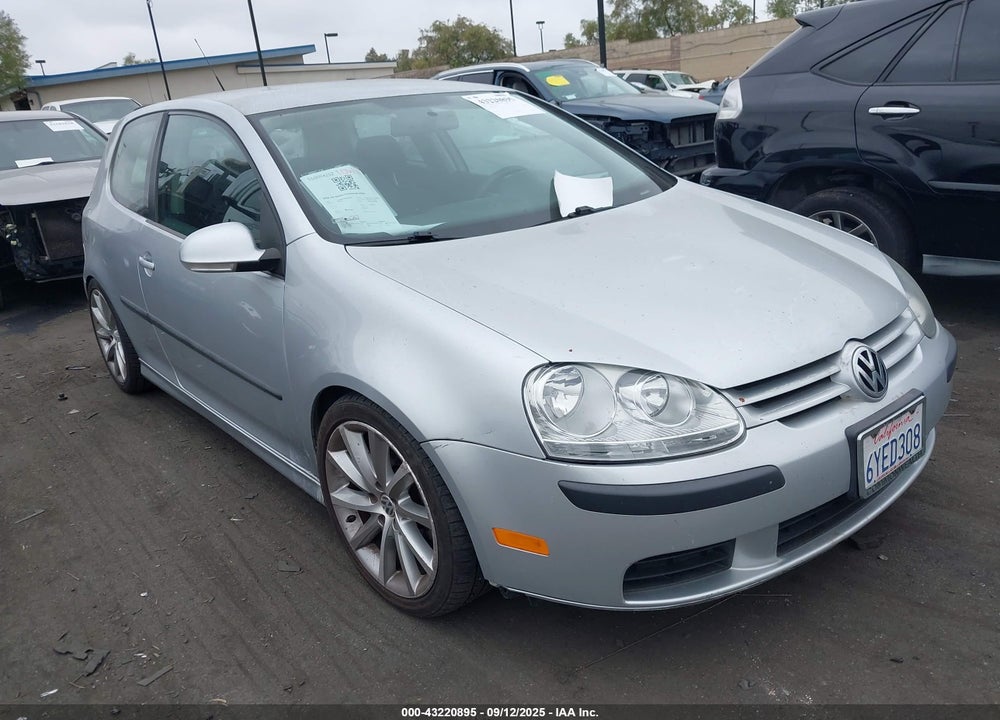 2008 VOLKSWAGEN RABBIT S VIN: WVWBB71K58W105606