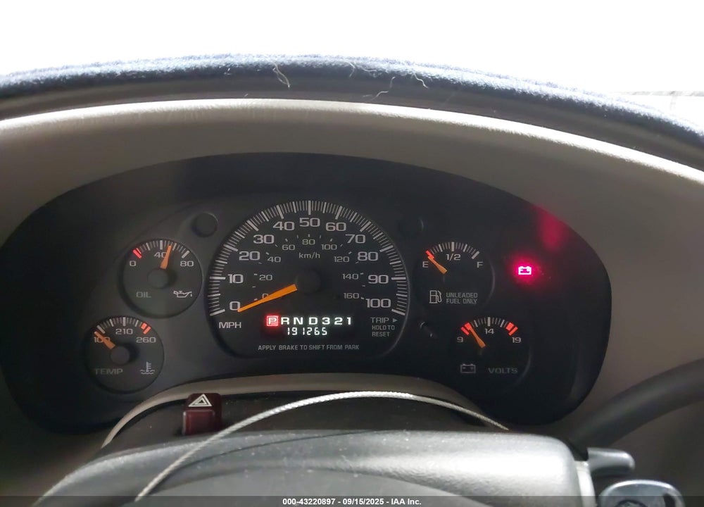 2000 GMC SAFARI SL VIN: 1GKEL19WXYB530765