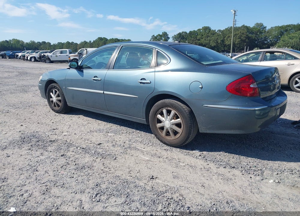 2006 BUICK LACROSSE CXL VIN: 2G4WD582661208507