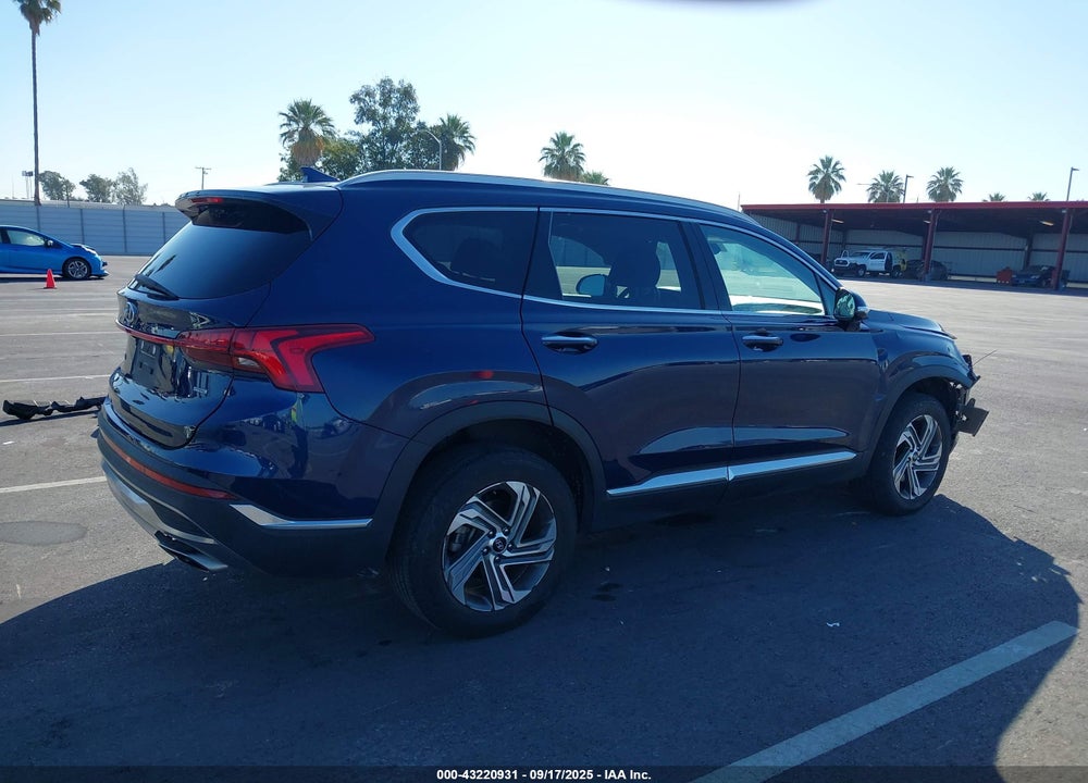 2021 HYUNDAI SANTA FE VIN: 5NMS6DAJ1MH318074