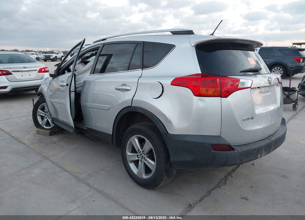2015 TOYOTA RAV4 XLE VIN: 2T3WFREV4FW157424