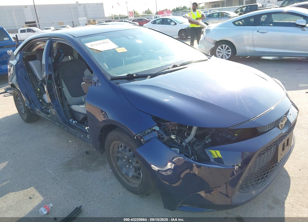 2020 TOYOTA COROLLA VIN: 5YFEPRAE1LP056958