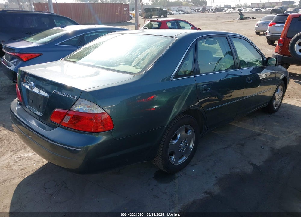 2004 TOYOTA AVALON XLS VIN: 4T1BF28BX4U354496