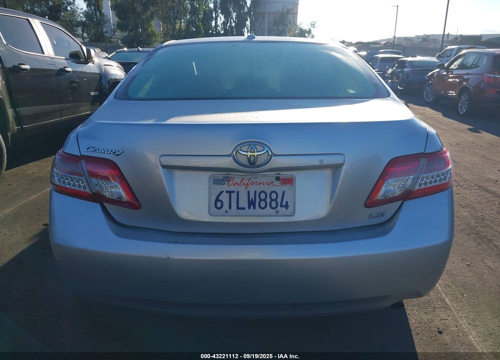 2011 TOYOTA CAMRY VIN: 4T4BF3EK8BR207431