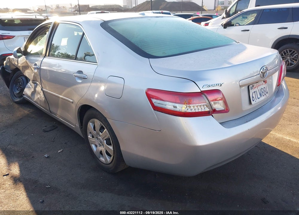 2011 TOYOTA CAMRY VIN: 4T4BF3EK8BR207431