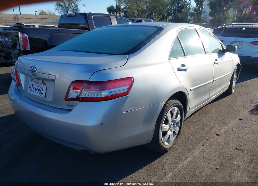 2011 TOYOTA CAMRY VIN: 4T4BF3EK8BR207431