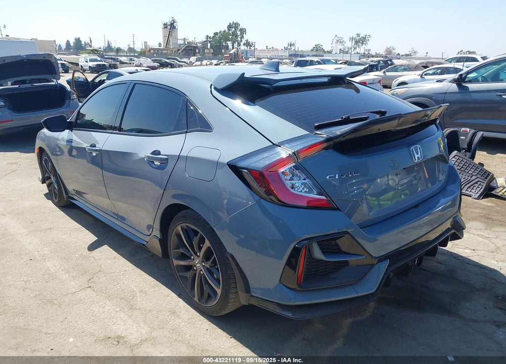 2021 HONDA CIVIC VIN: SHHFK7H44MU409175