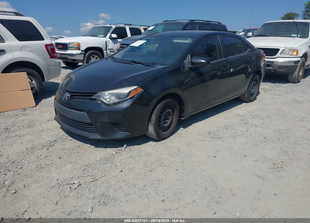2014 TOYOTA COROLLA VIN: 5YFBURHE9EP124959