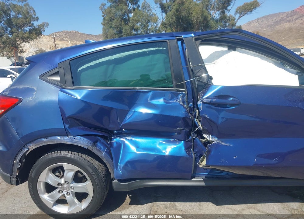 2016 HONDA HR-V VIN: 3CZRU5H31GM706323