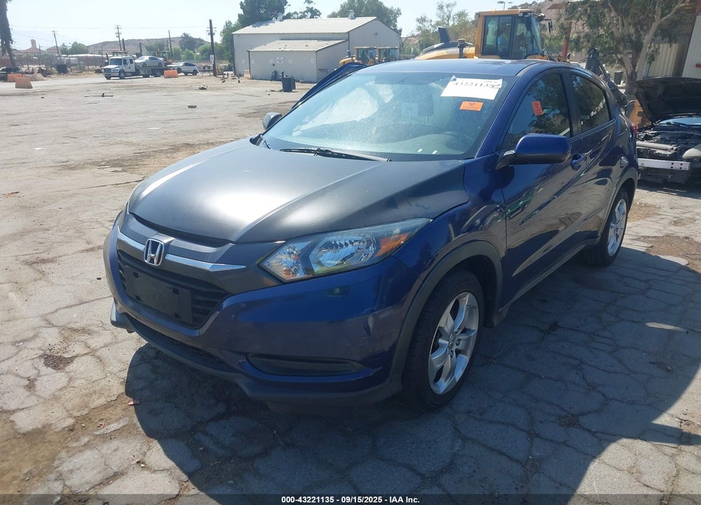 2016 HONDA HR-V VIN: 3CZRU5H31GM706323