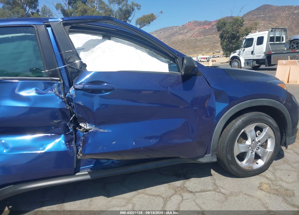 2016 HONDA HR-V VIN: 3CZRU5H31GM706323