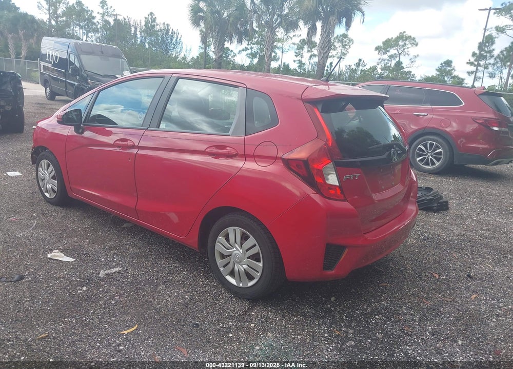 2015 HONDA FIT LX VIN: 3HGGK5H51FM760080
