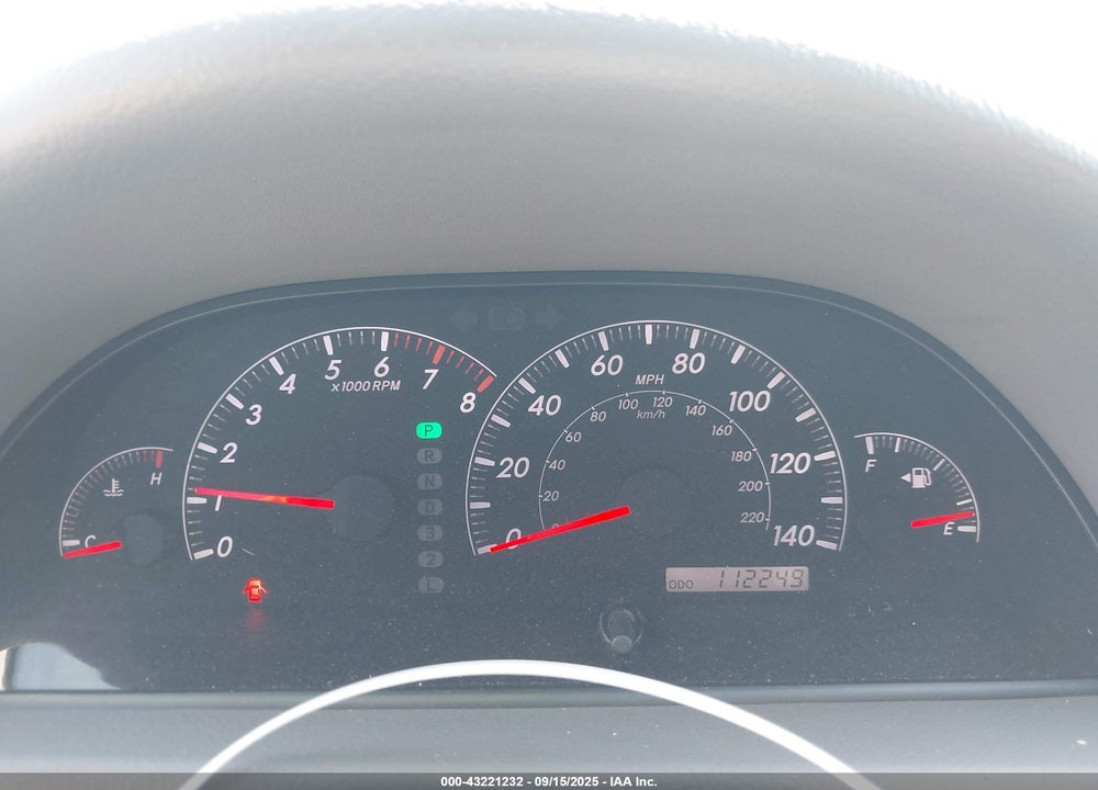 2005 TOYOTA CAMRY XLE VIN: 4T1BE30K75U029634