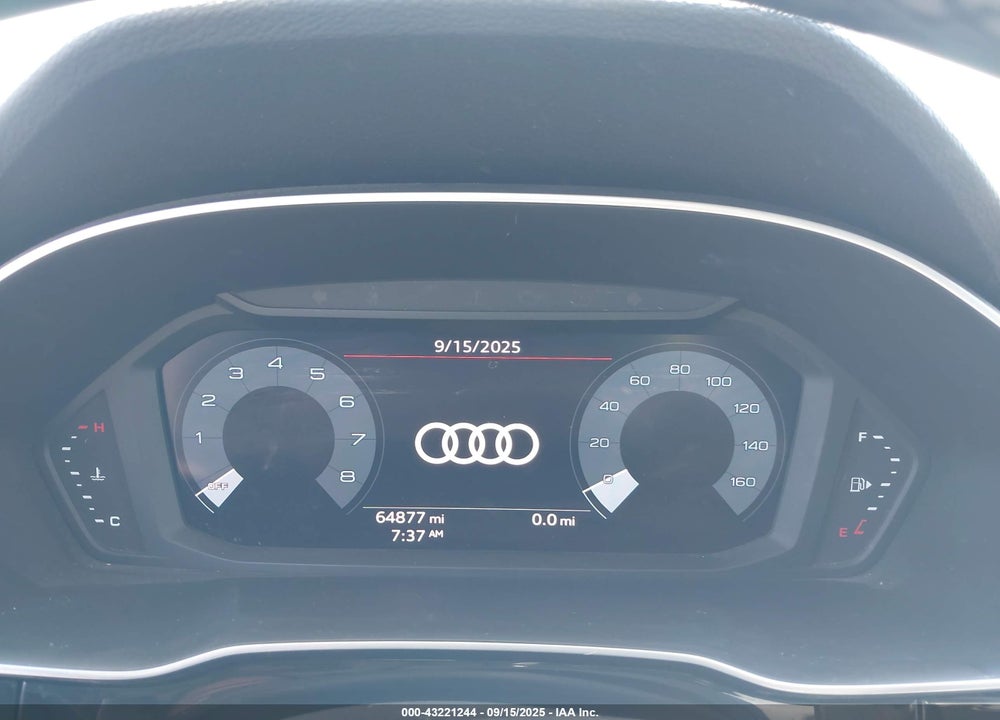 2021 AUDI Q3 PREMIUM 45 TFSI S LINE QUATTRO TIPTRONIC VIN: WA1DECF36M1028109