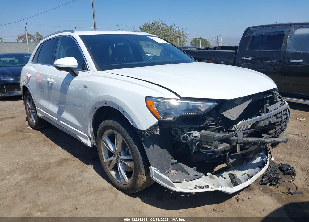 2021 AUDI Q3 PREMIUM 45 TFSI S LINE QUATTRO TIPTRONIC VIN: WA1DECF36M1028109