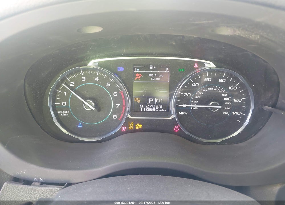 2017 SUBARU FORESTER VIN: JF2SJGWC9HH590231