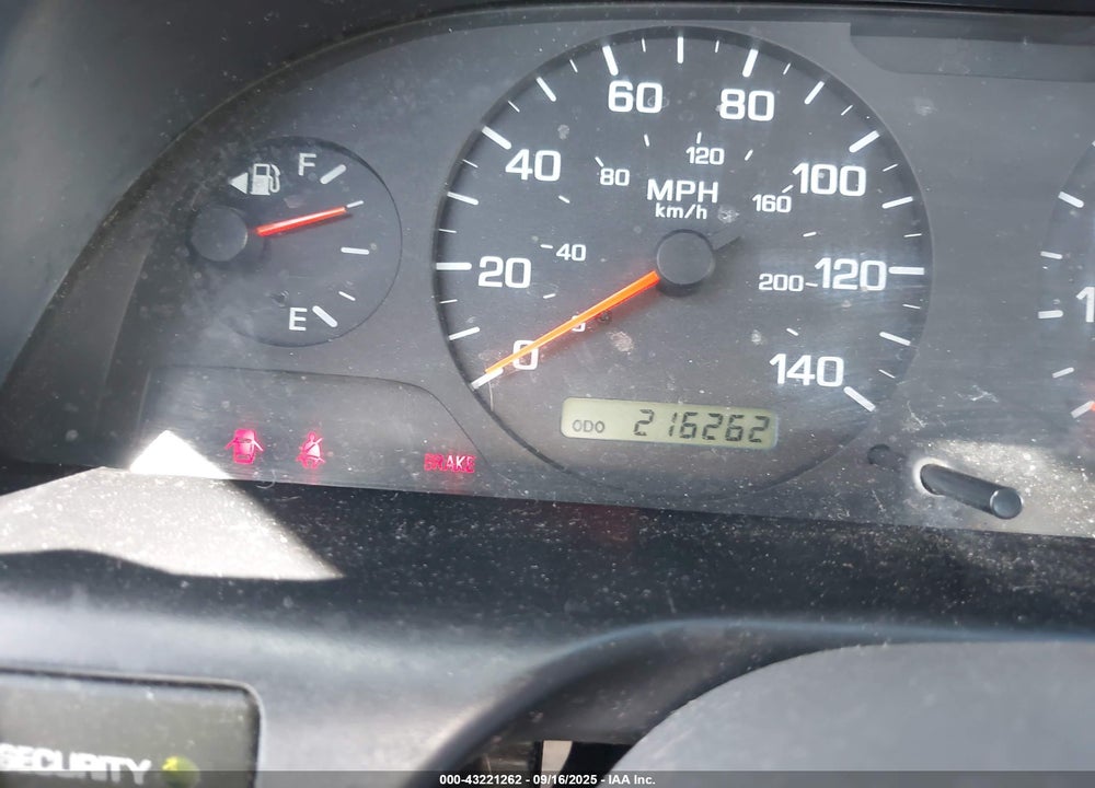 2001 NISSAN ALTIMA GXE VIN: 1N4DL01D61C206844