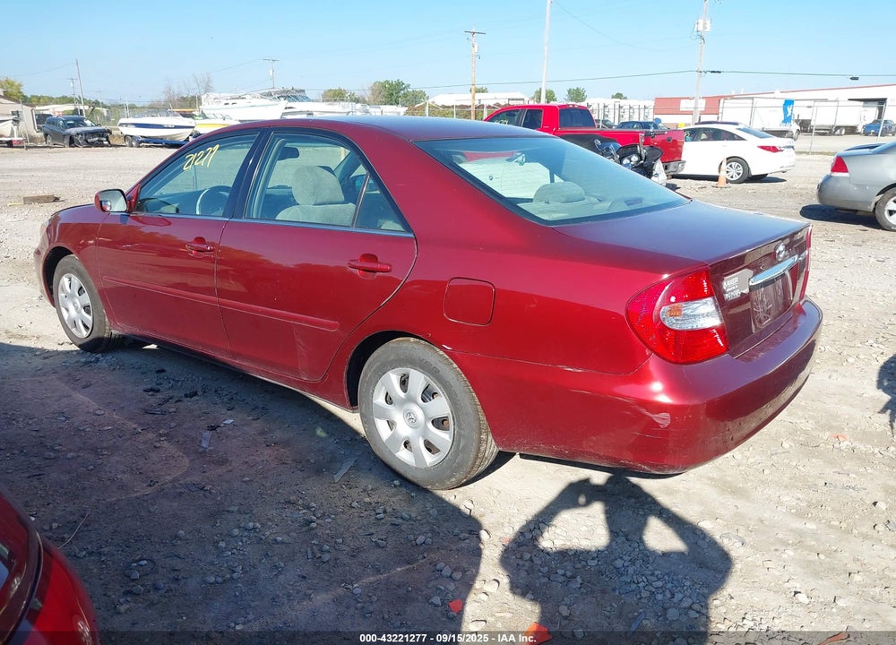 2003 TOYOTA CAMRY LE VIN: 4T1BE32K93U241056