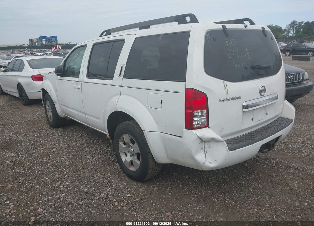 2009 NISSAN PATHFINDER VIN: 5N1AR18B69C603970