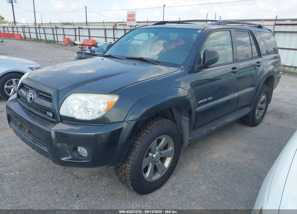 2006 TOYOTA 4RUNNER LIMITED V8 VIN: JTEBT17R168029605