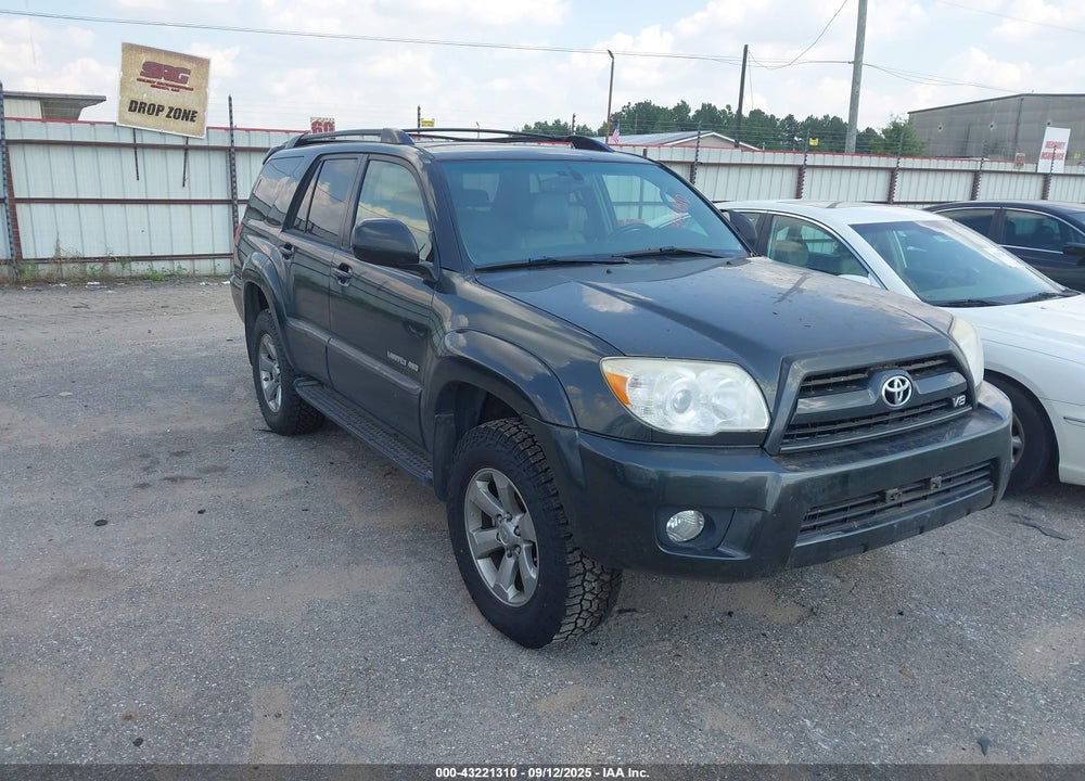 2006 TOYOTA 4RUNNER LIMITED V8 VIN: JTEBT17R168029605
