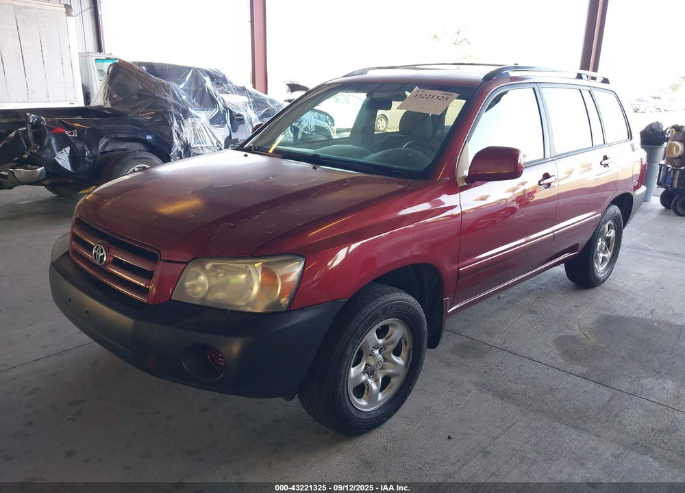 2006 TOYOTA HIGHLANDER VIN: JTEDD21A960151240