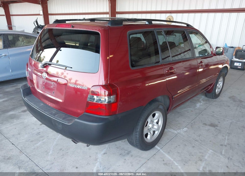 2006 TOYOTA HIGHLANDER VIN: JTEDD21A960151240