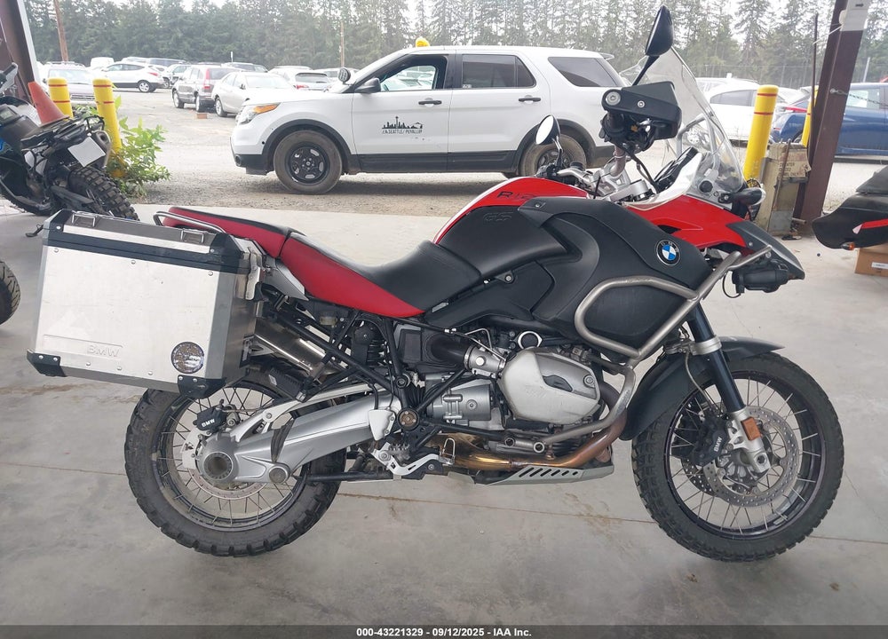 2008 BMW R1200 GS ADVENTURE VIN: WB10390068ZT98573