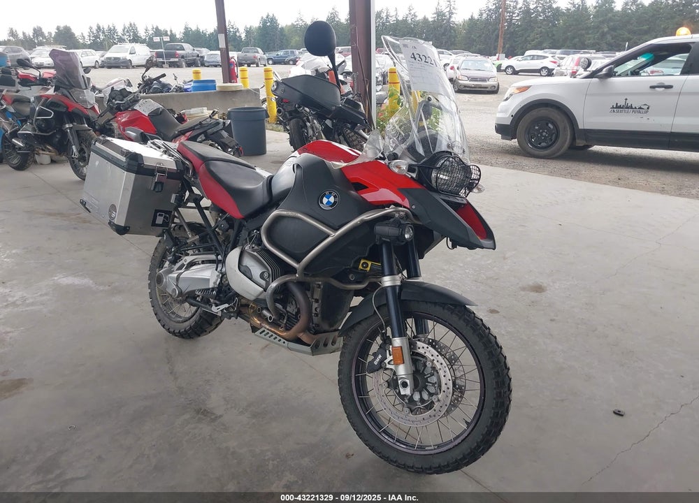 2008 BMW R1200 GS ADVENTURE VIN: WB10390068ZT98573