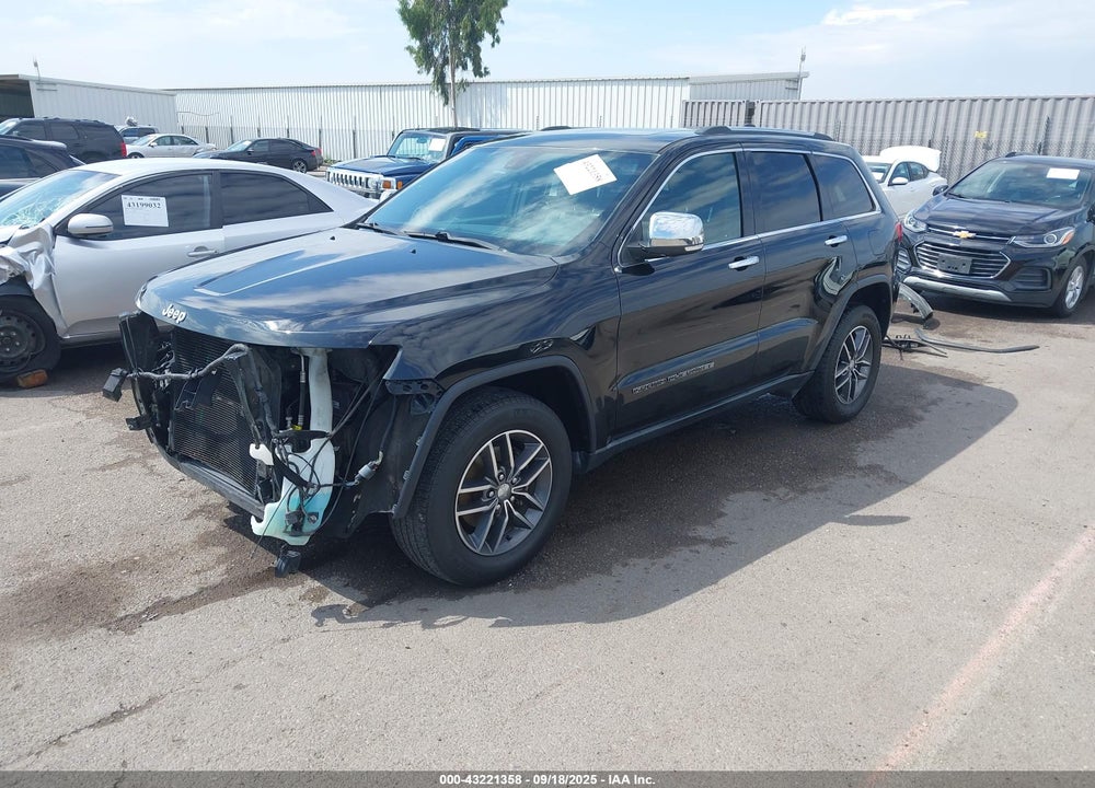 2017 JEEP GRAND CHEROKEE VIN: 1C4RJEBG1HC788633