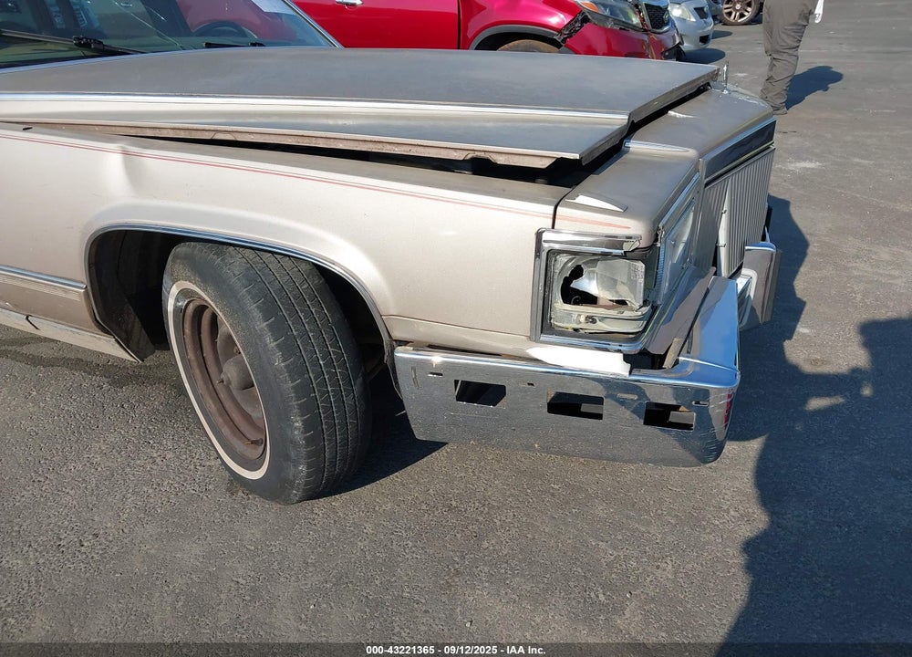 1991 CADILLAC BROUGHAM VIN: 1G6DW5470MR725980