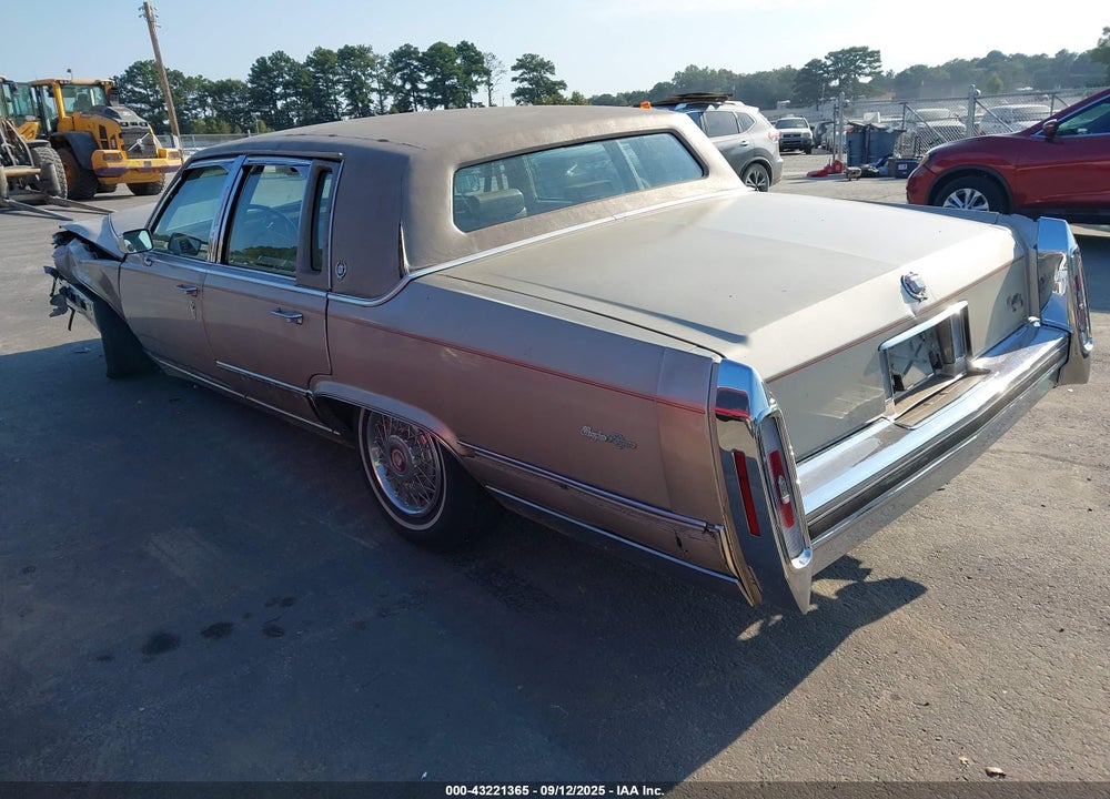 1991 CADILLAC BROUGHAM VIN: 1G6DW5470MR725980