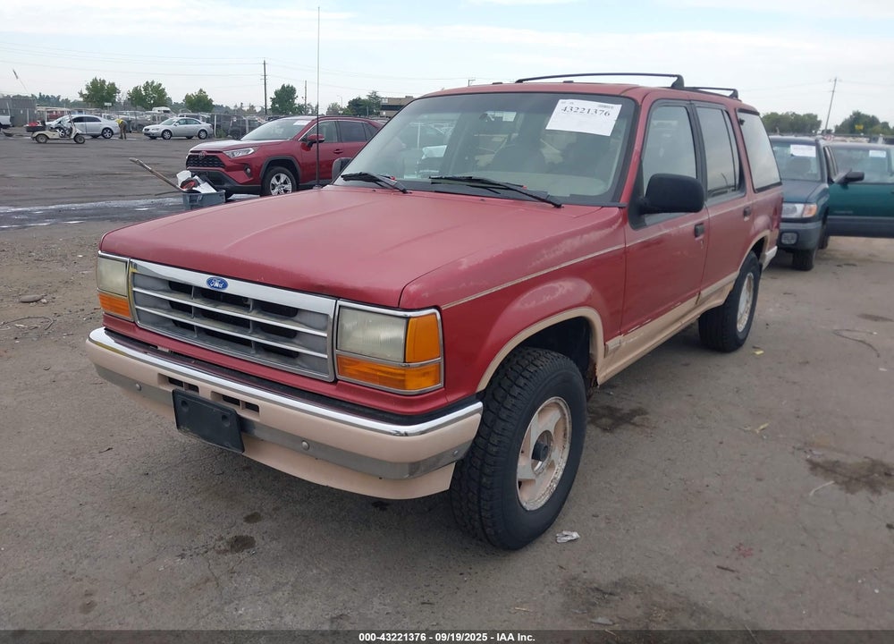 1992 FORD EXPLORER VIN: 1FMDU34X2NUA55172