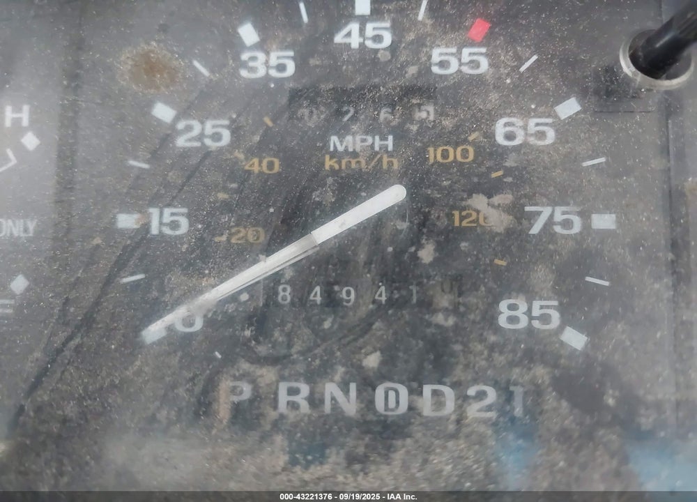 1992 FORD EXPLORER VIN: 1FMDU34X2NUA55172