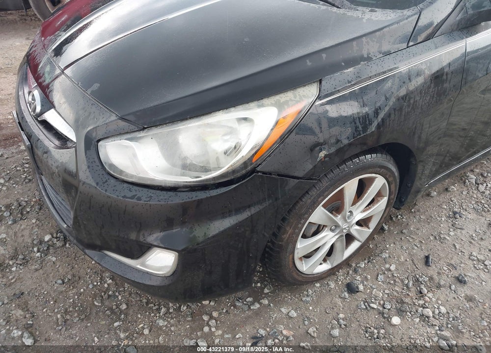 2012 HYUNDAI ACCENT VIN: KMHCU4AE4CU077028