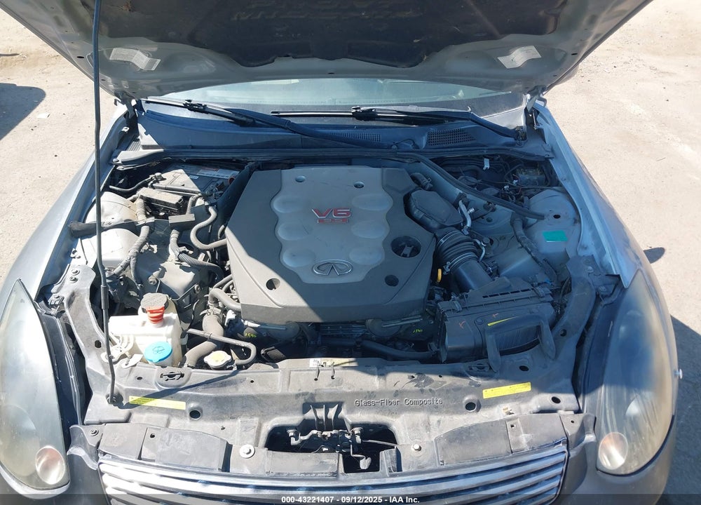 2005 INFINITI G35 VIN: JNKCV54E05M404156