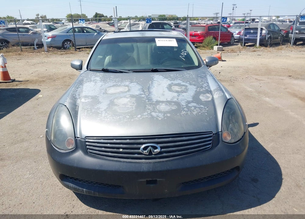 2005 INFINITI G35 VIN: JNKCV54E05M404156