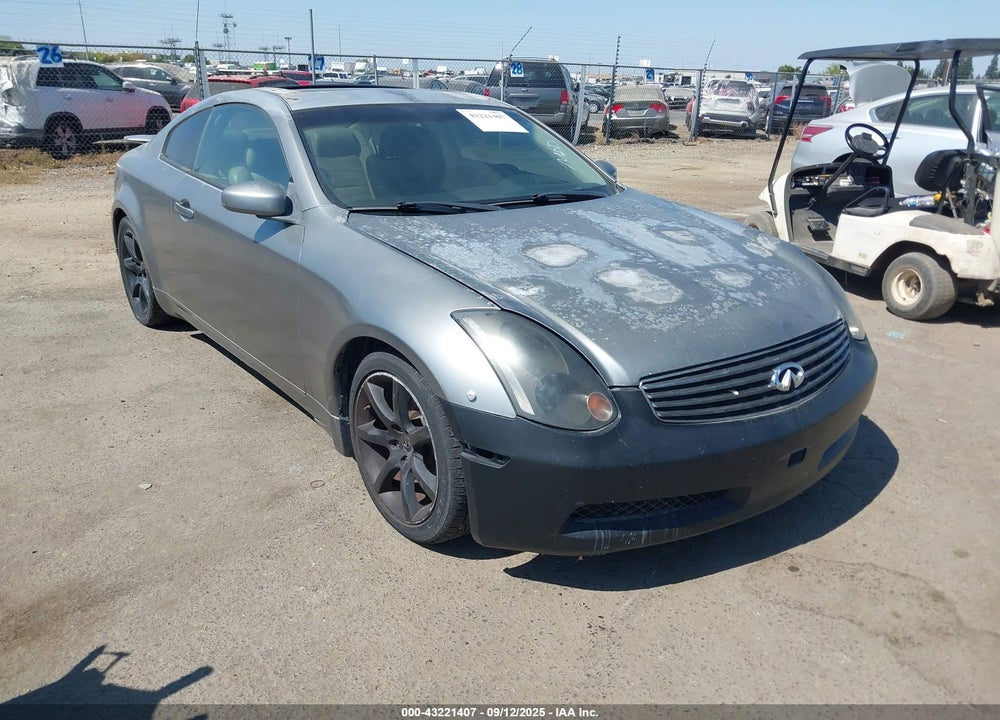 2005 INFINITI G35 VIN: JNKCV54E05M404156