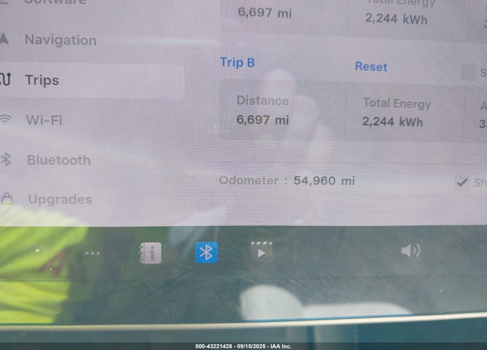 2021 TESLA MODEL 3 VIN: 5YJ3E1EB8MF868639