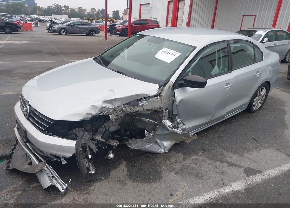 2015 VOLKSWAGEN JETTA VIN: 3VW2K7AJ3FM212235