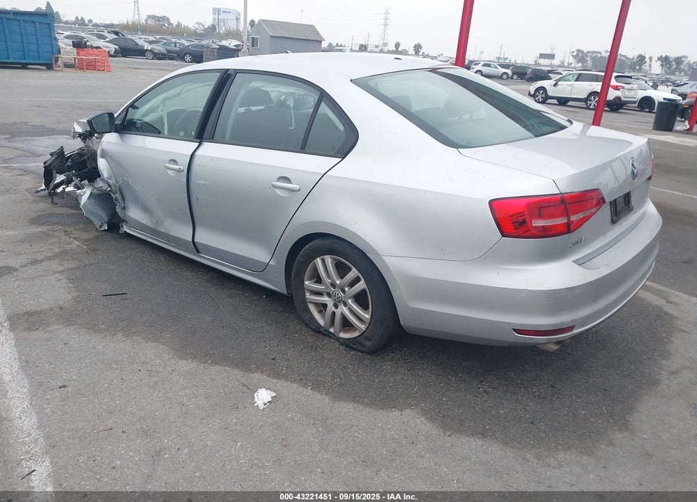 2015 VOLKSWAGEN JETTA VIN: 3VW2K7AJ3FM212235