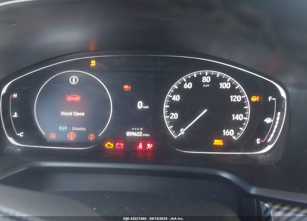 2022 HONDA ACCORD VIN: 1HGCV1F33NA120724