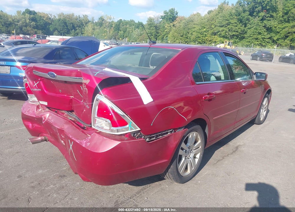 2008 FORD FUSION SEL VIN: 3FAHP08148R162940