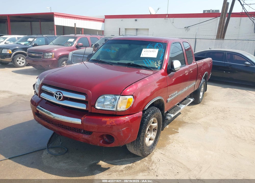 2003 TOYOTA TUNDRA SR5 V8 VIN: 5TBRT34163S330786