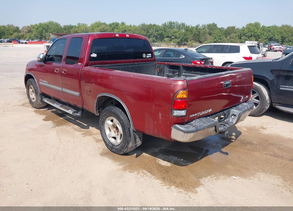 2003 TOYOTA TUNDRA SR5 V8 VIN: 5TBRT34163S330786
