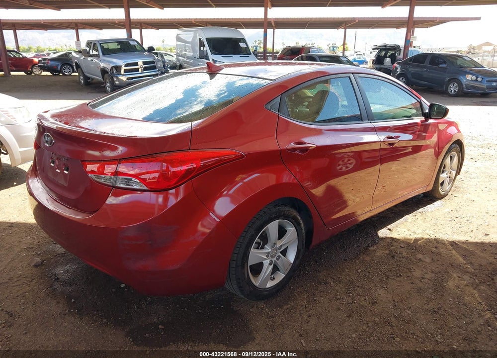 2013 HYUNDAI ELANTRA VIN: 5NPDH4AE1DH392488