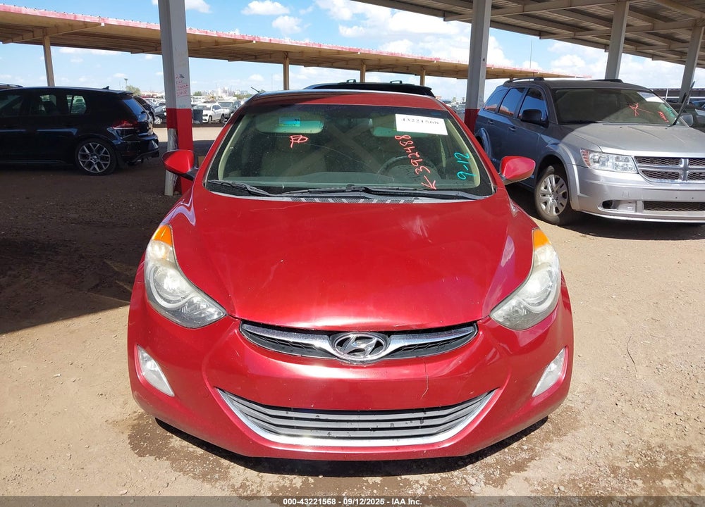 2013 HYUNDAI ELANTRA VIN: 5NPDH4AE1DH392488