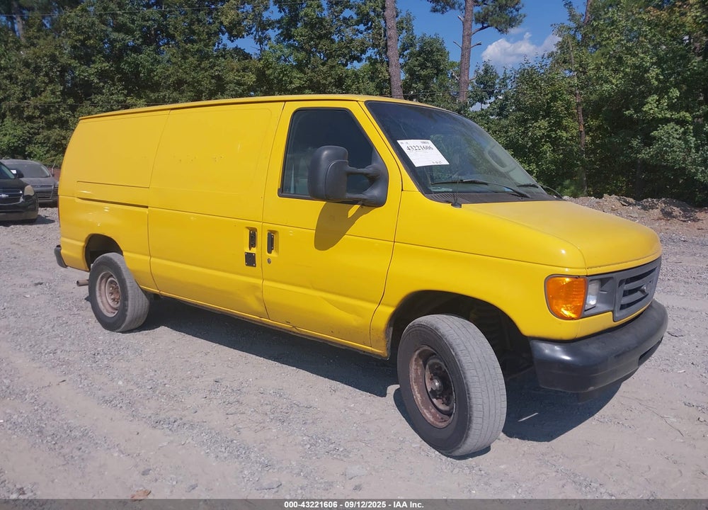2007 FORD E-250 COMMERCIAL/RECREATIONAL VIN: 1FTNE24W67DB03718