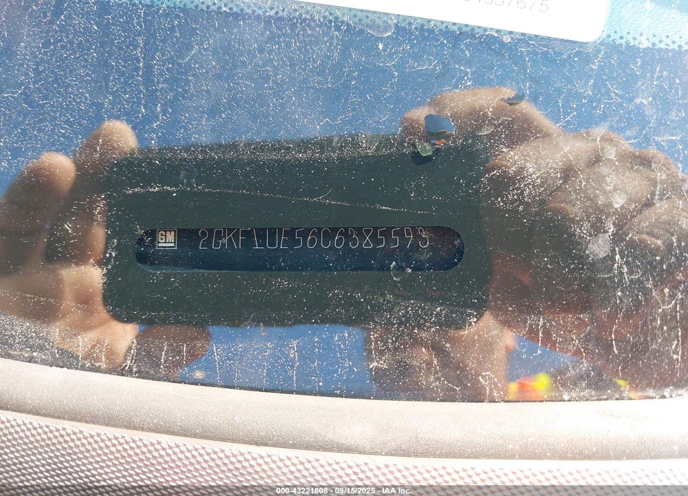 2012 GMC TERRAIN VIN: 2GKFLUE56C6385593